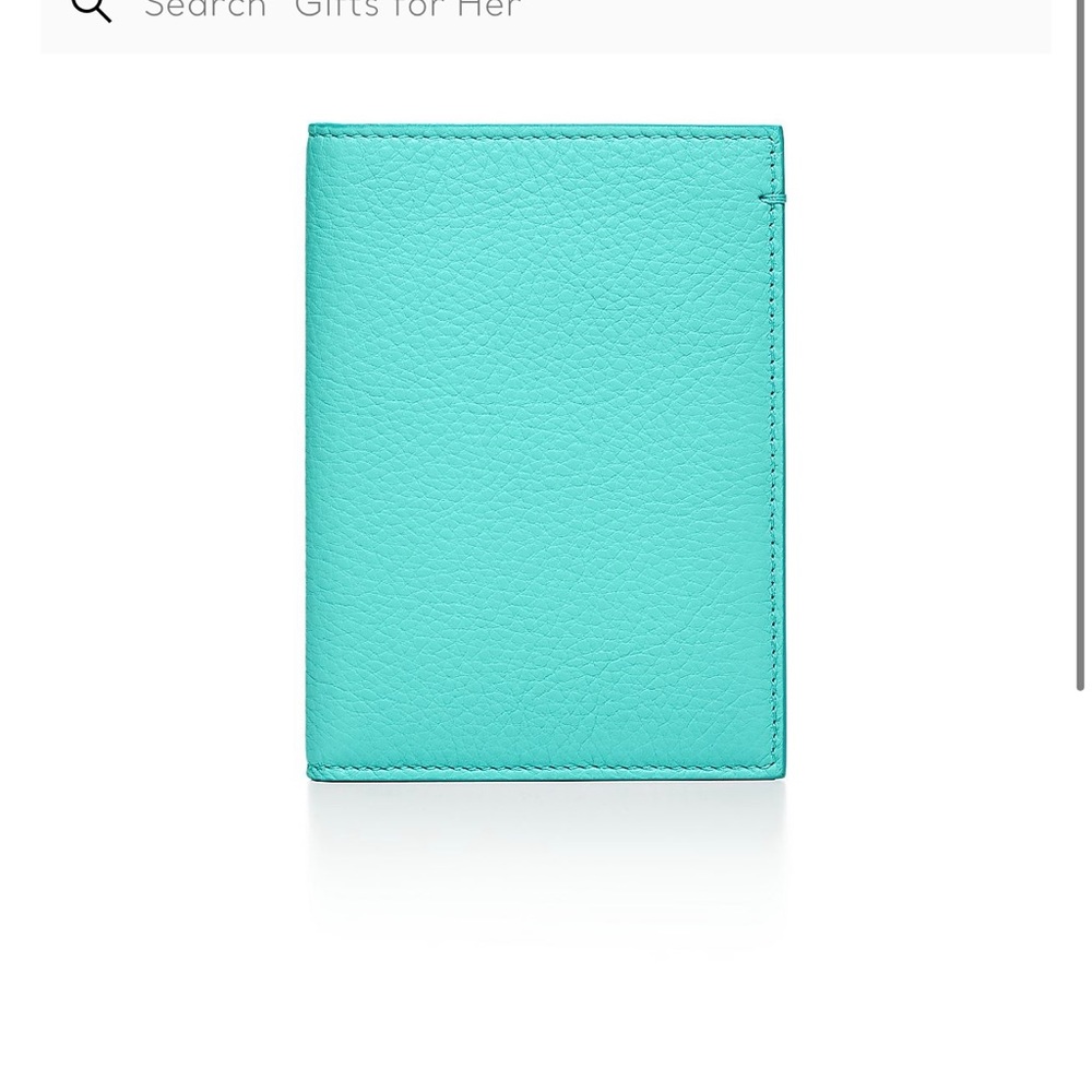 Tiffany passport holder